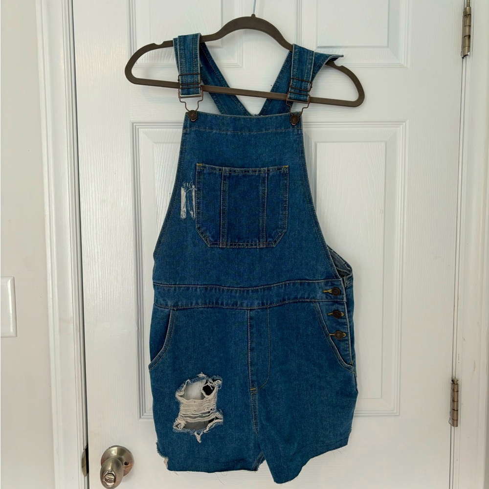 Unisex MAN cut off overalls. Size medium.
